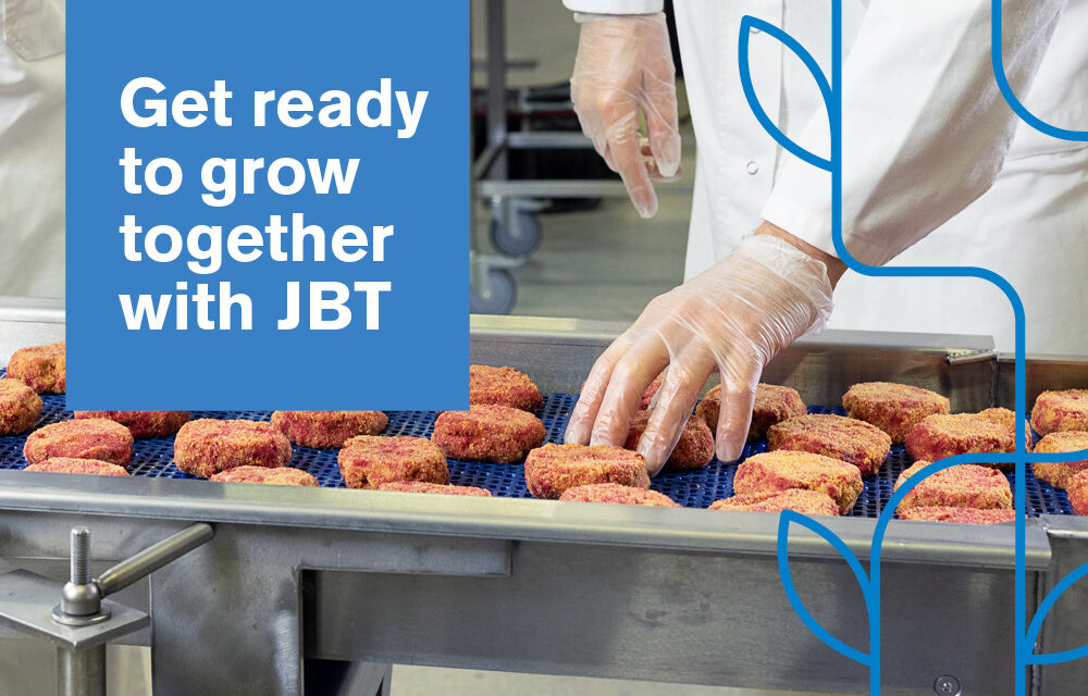 Keen for a slice of the plant-based protein market? Meet JBT to find out more